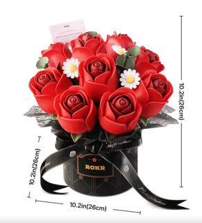 Strauß roter Rosen