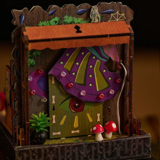 Zauberhafte Ecke der kleinen Hexe