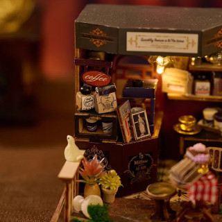 Ecke des duftenden Kaffees