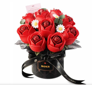 Strauß roter Rosen